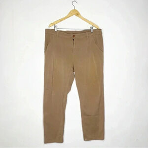 Mugsy Khaki Mens Chino Pants Size 40 x 30